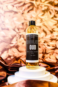 Chocolate Oud Bath and Shower Oil