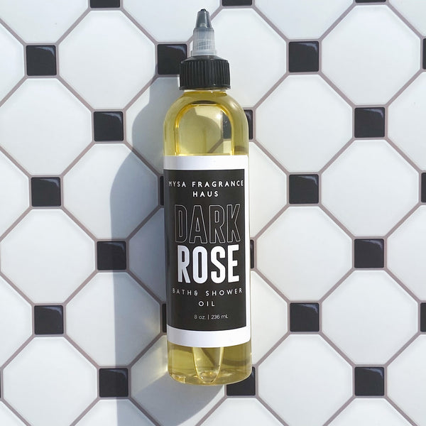 Dark Rose Bath and Shower Oil