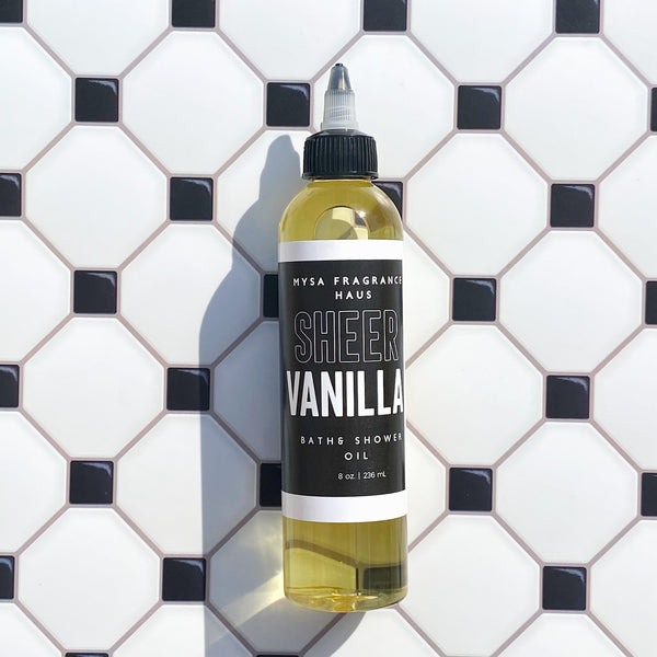 Sheer Vanilla Bath and Shower Oil