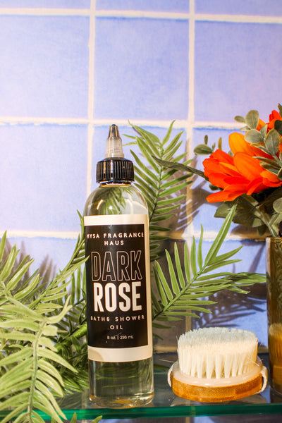 Dark Rose Bath and Shower Oil