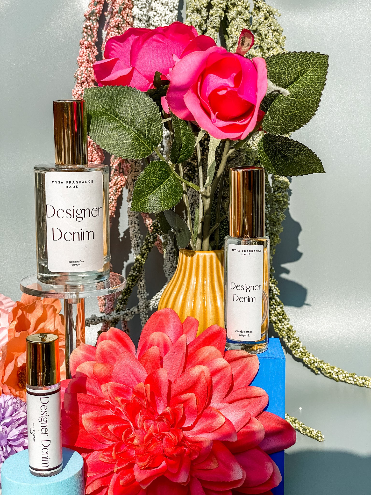 Designer Denim Eau de Parfum – Mysa Fragrance Haus